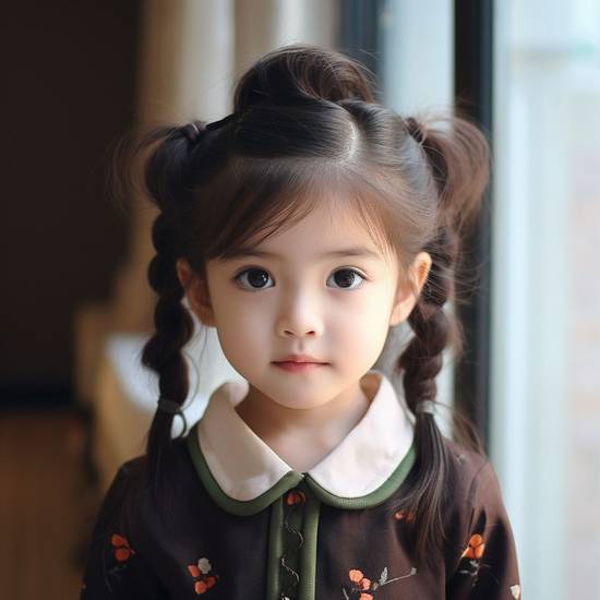 小女孩扎頭發簡單好看,5分鐘學會超萌女童發型,手殘黨寶媽輕松上手