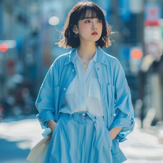 襯衣搭配什么褲子好看,襯衣搭配褲子好看推薦:黑色牛仔褲