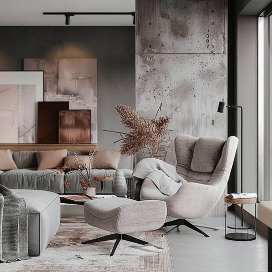 高級灰配什么顏色好看，高級灰配藍粉最出彩，優雅高級的配色方案