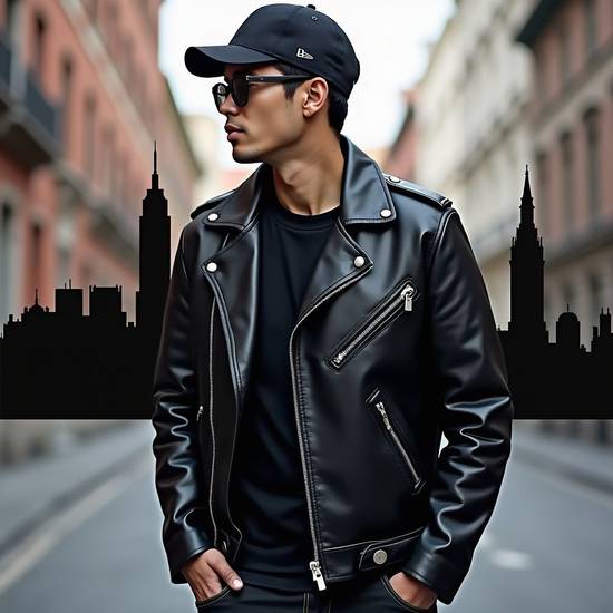 男士皮衣什么款式好看,男士皮衣選經(jīng)典機(jī)車款永不過時最好看