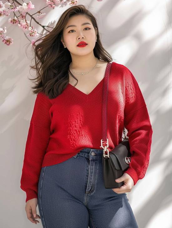 上身胖下身瘦穿什么衣服好看,上身胖下身瘦的蘋(píng)果型身材遮肉顯瘦穿搭指南