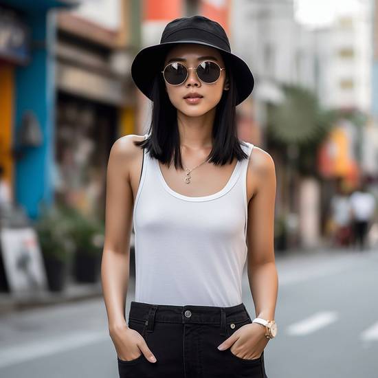 黑色裙子配什么顏色帽子,黑色裙子配帽指南:白灰藍粉四色優雅方案