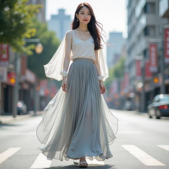 灰色上衣搭配什么顏色裙子,灰色上衣搭裙色彩搭配指南