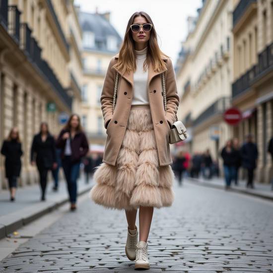 卡其色的裙子配什么顏色的上衣，卡其色裙子最佳上衣配色指南