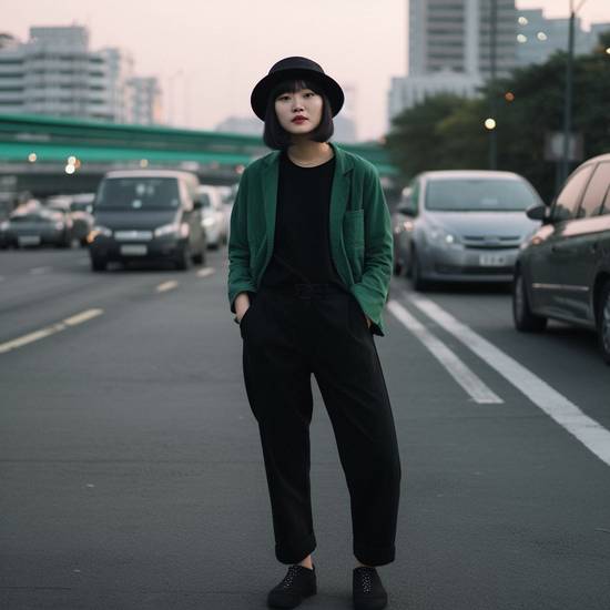 墨綠色上衣配什么顏色褲子,墨綠上衣褲子配色方案指南