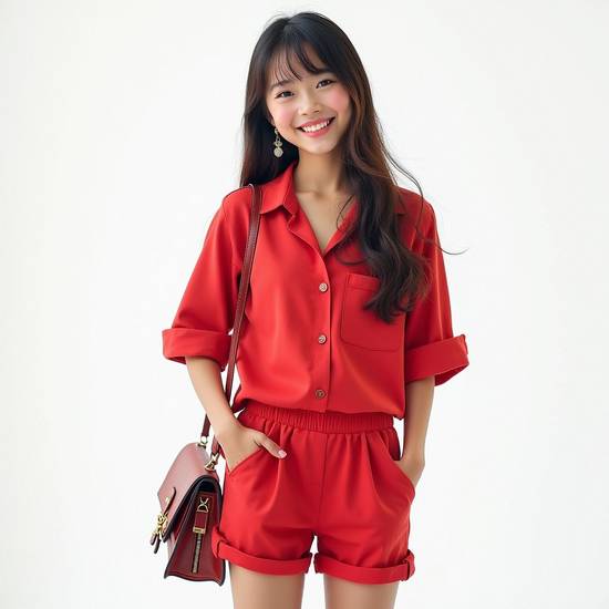 紅色上衣配什么顏色的褲子,紅色上衣褲子顏色搭配推薦