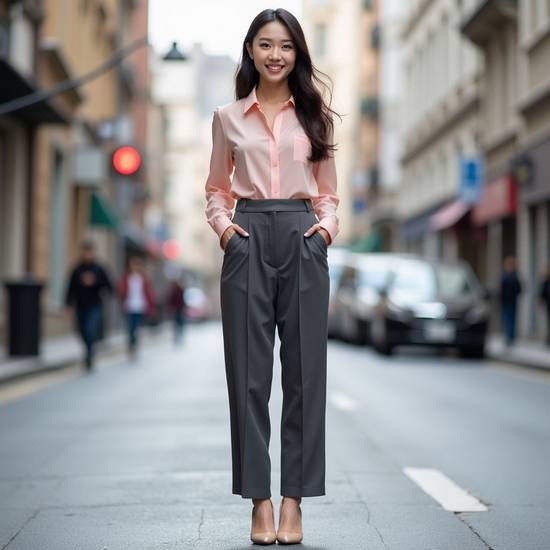 灰色上衣配什么顏色褲子好看,灰色上衣最佳褲裝色彩搭配指南