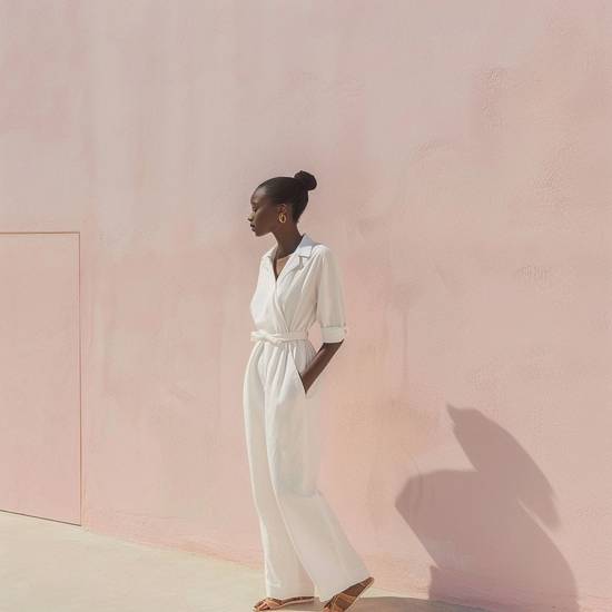 皮膚黑穿什么顏色的衣服顯白,深膚色顯白穿搭指南:優選色彩提升氣色